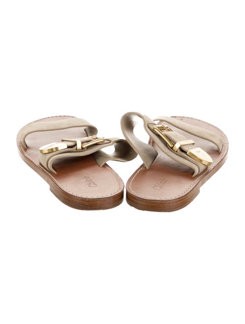 Chloé Suede Slides