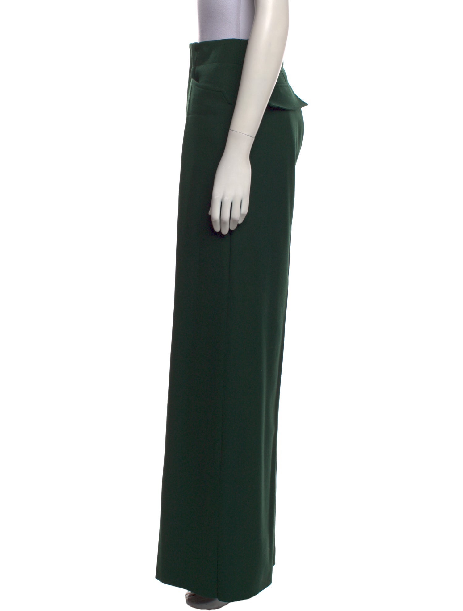 Chloé Virgin Wool Wide Leg Pants