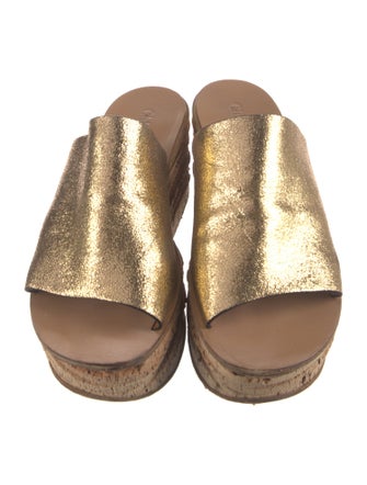 Chloé Leather Slides