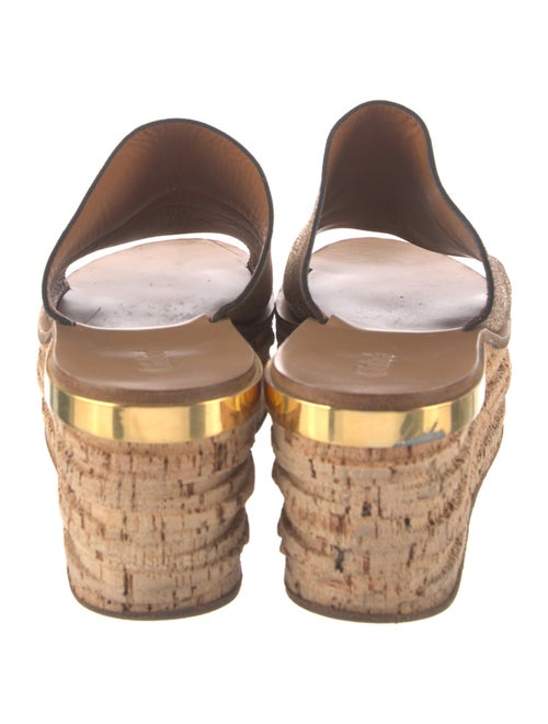 Chloé Leather Slides