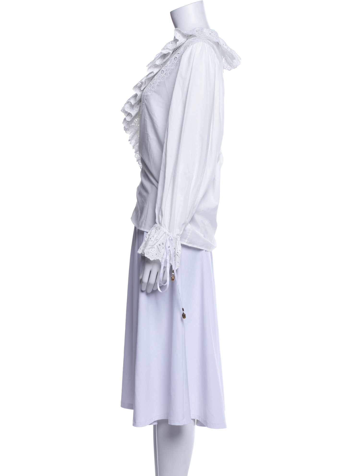 Chloé V-Neck Long Sleeve Tunic