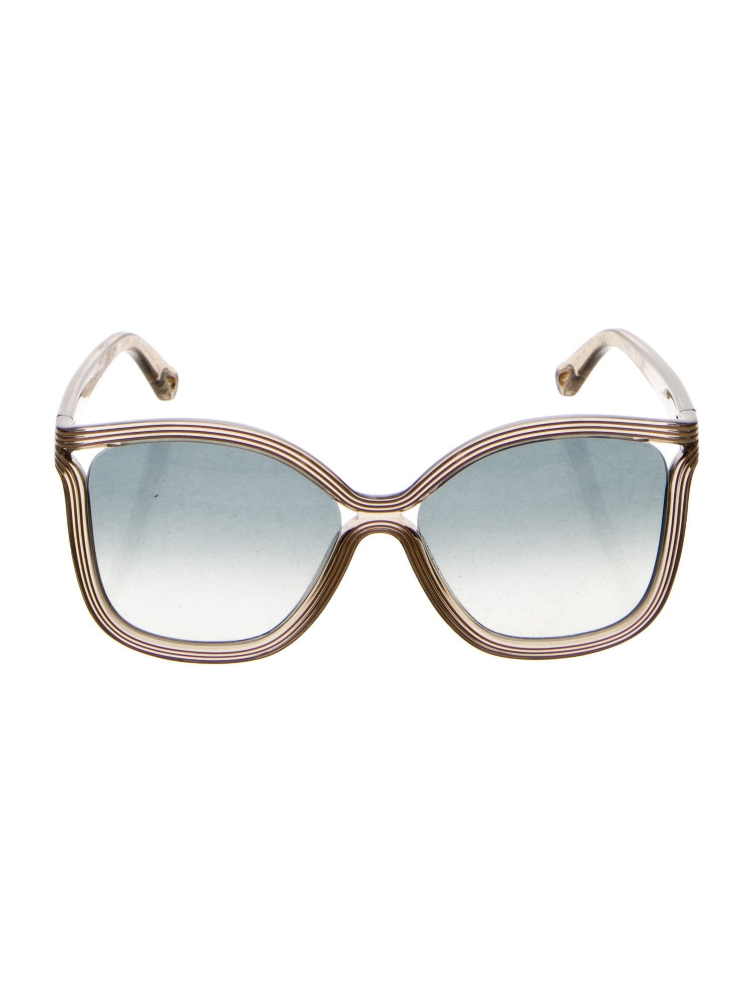 Chloé Oversize Gradient Sunglasses