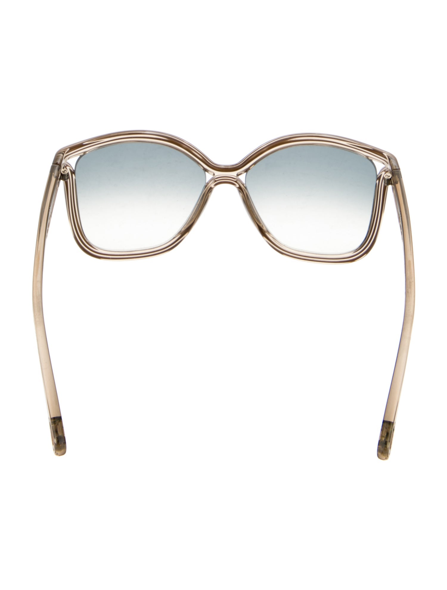 Chloé Oversize Gradient Sunglasses