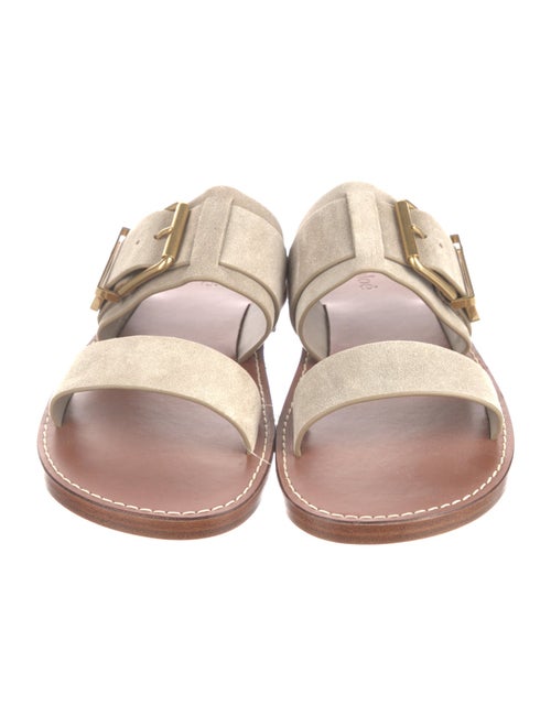 Chloé Suede Slides