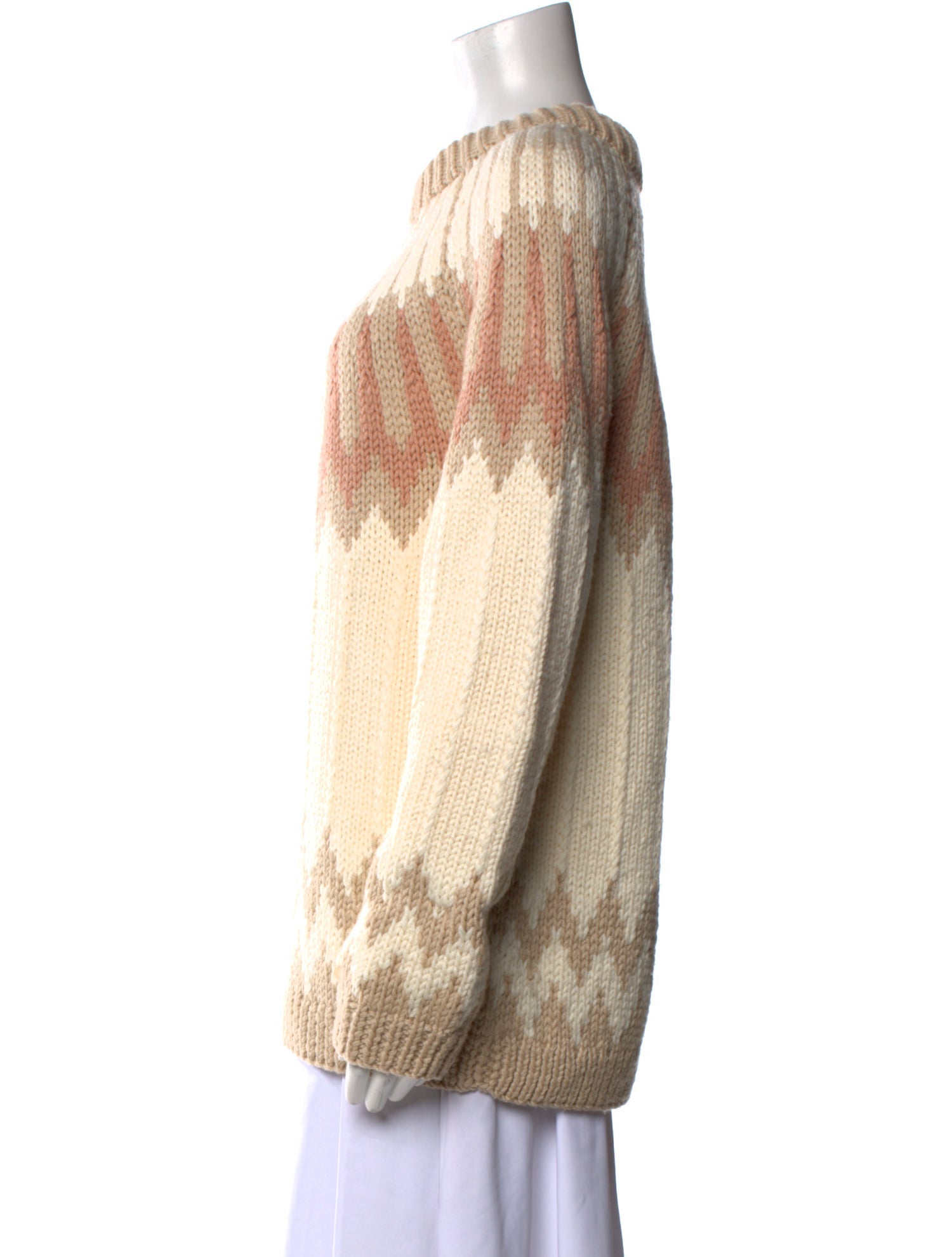 Chloé Wool Striped Sweater