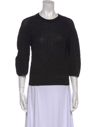 Chloé Wool Crew Neck Top