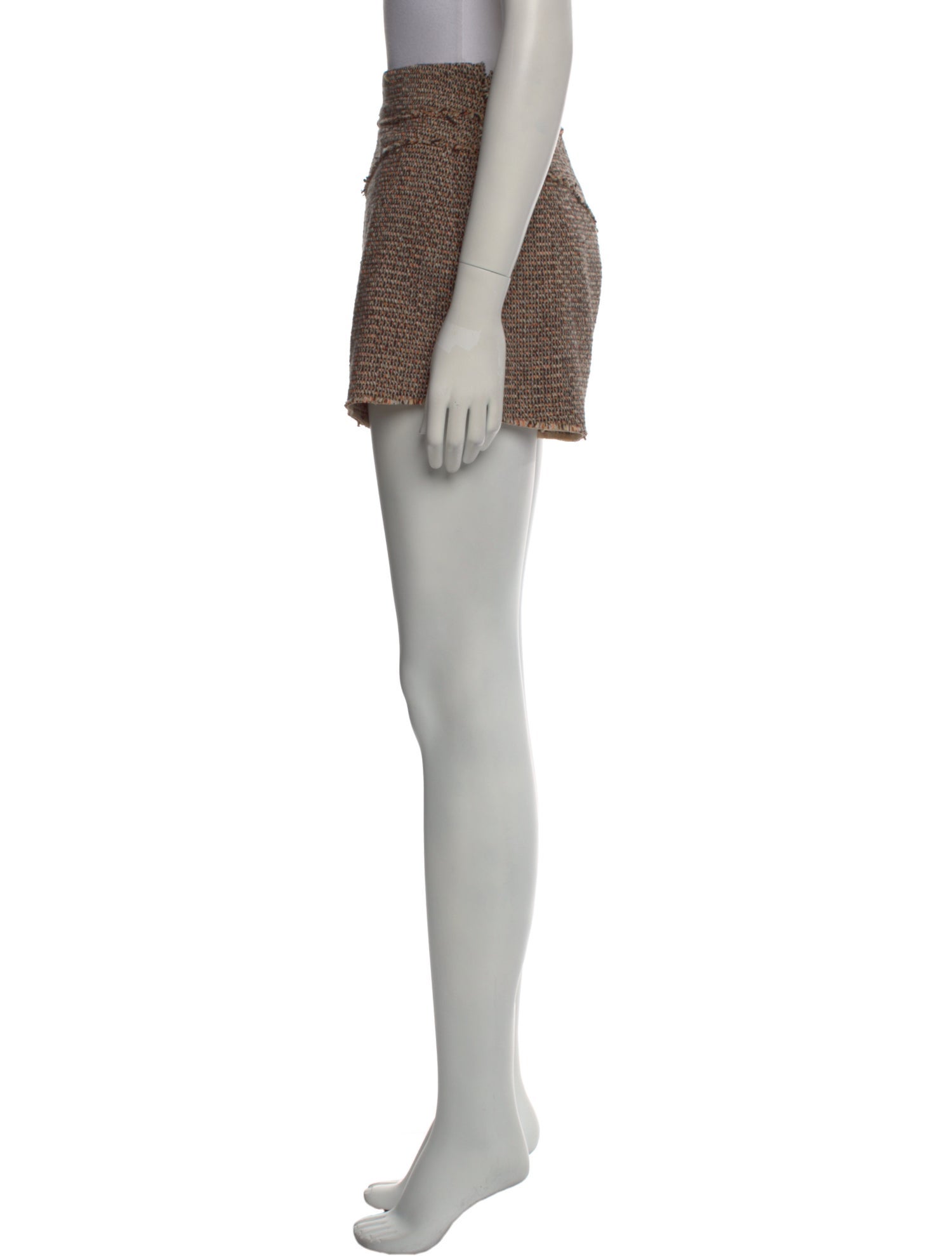 Chloé Virgin Wool Mini Shorts