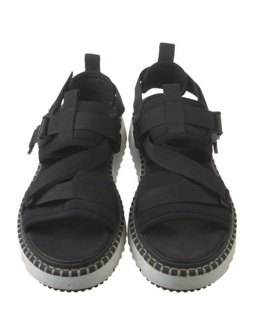 Chloé Neoprene Slingback Sandals