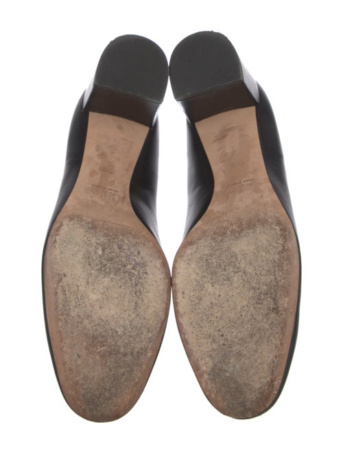 Chloé Leather Scalloped Accent Pumps