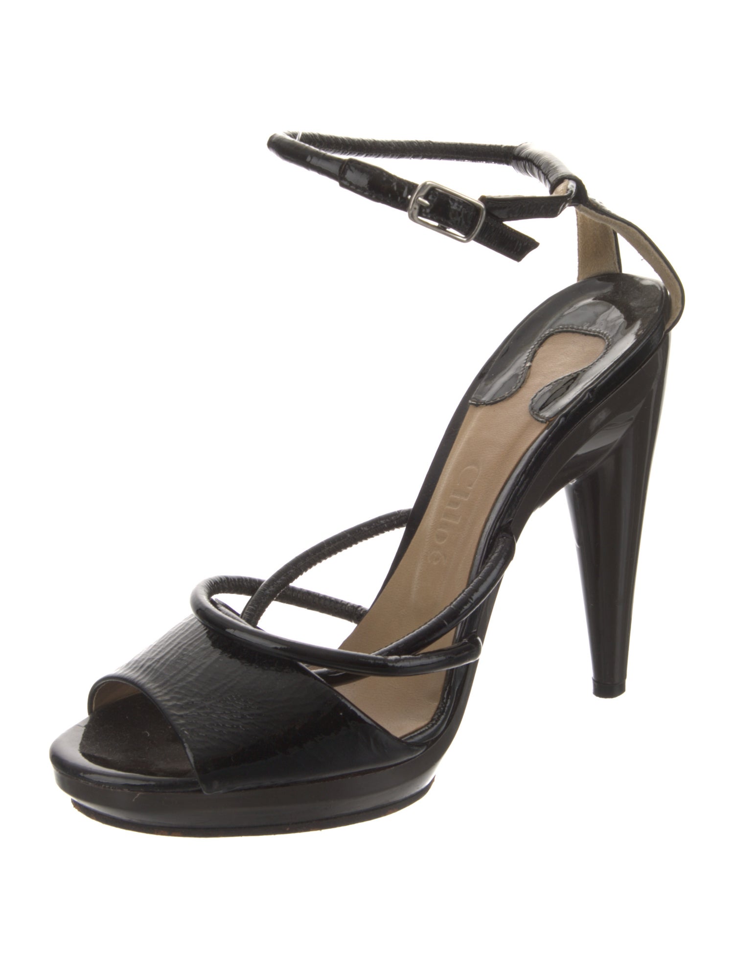 Chloé Patent Leather Pumps