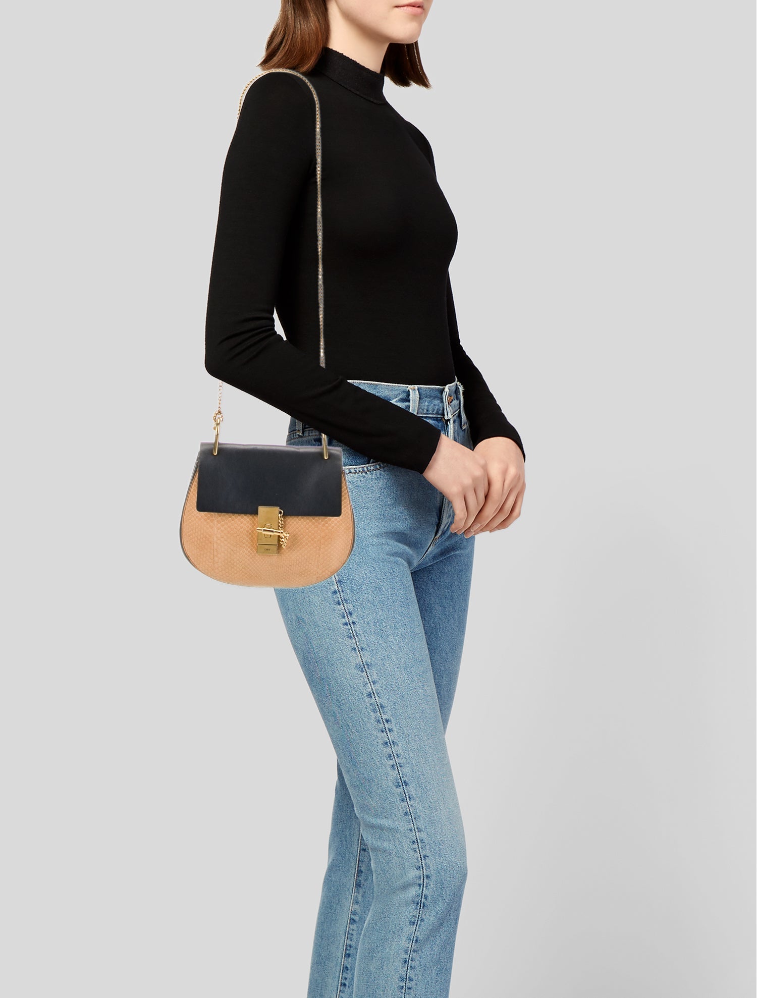 Chloé Python Drew
