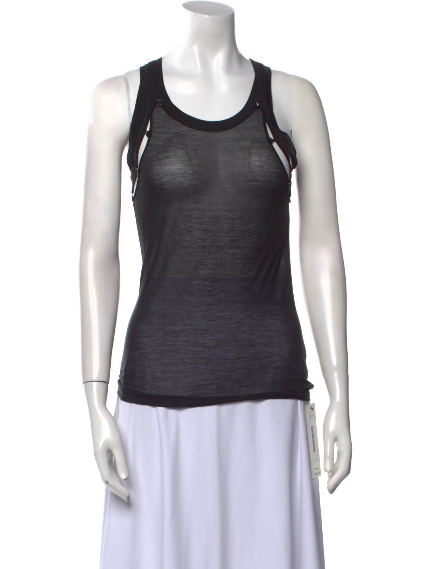 Chloé Scoop Neck Sleeveless Top