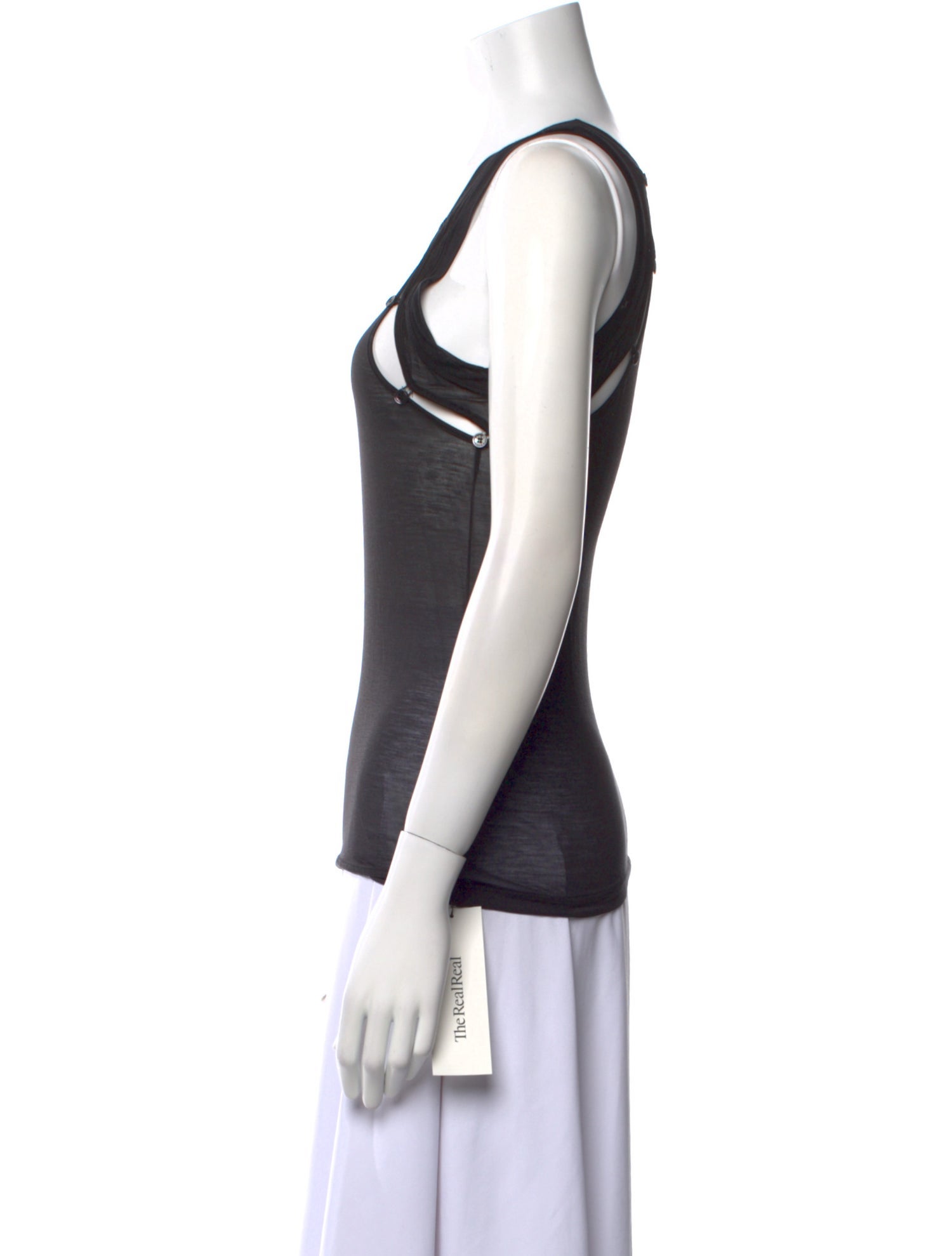 Chloé Scoop Neck Sleeveless Top