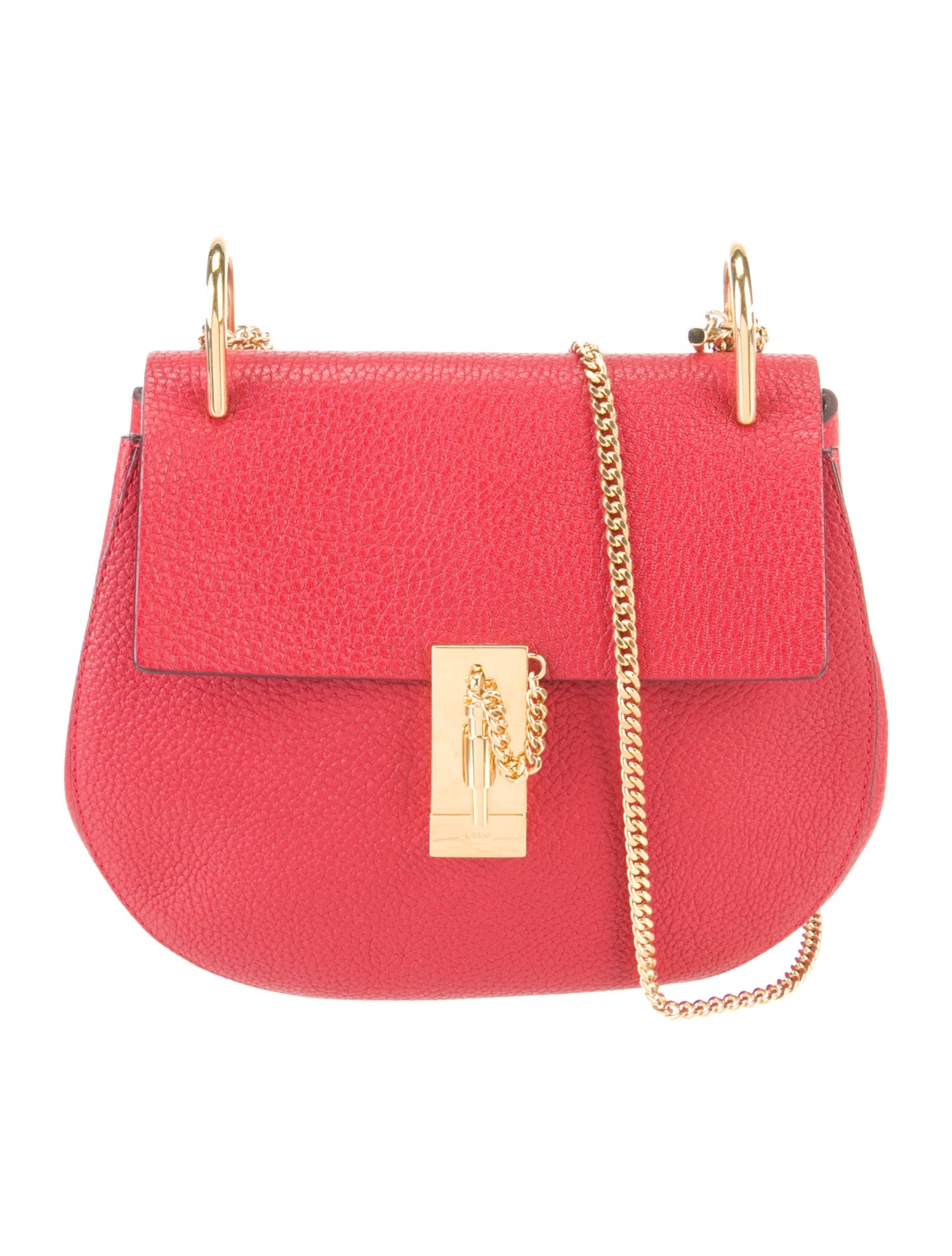 Chloé Leather Drew Small