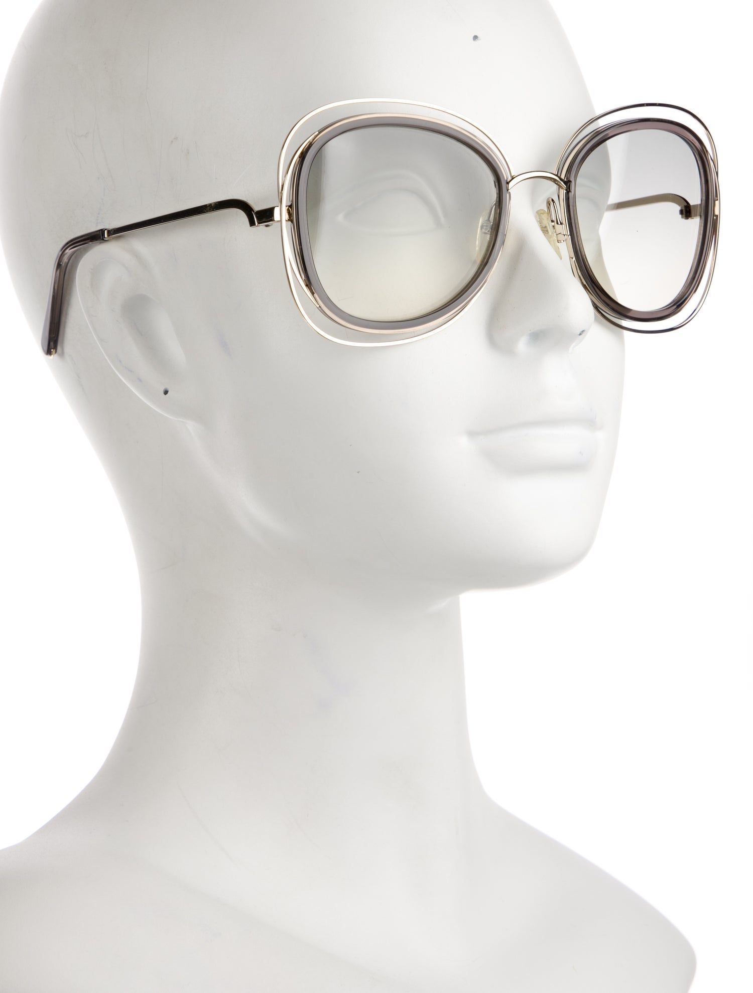 Chloé Oversize Gradient Sunglasses