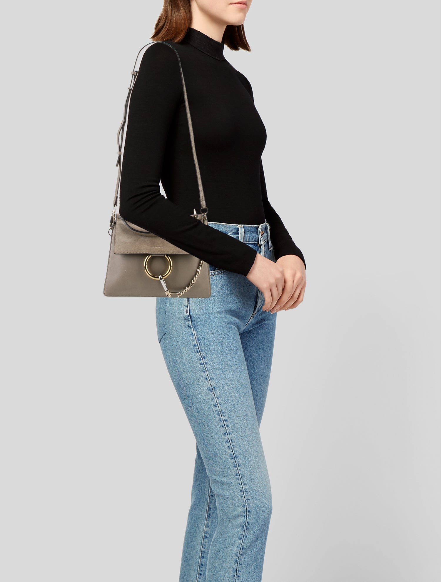 Chloé Leather Top Handle Bag