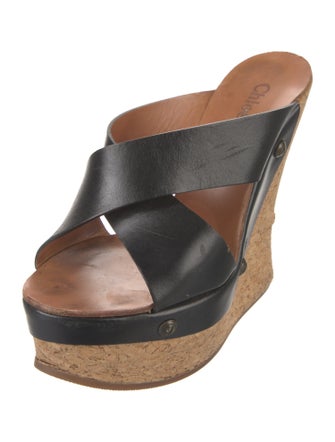 Chloé Leather Slides