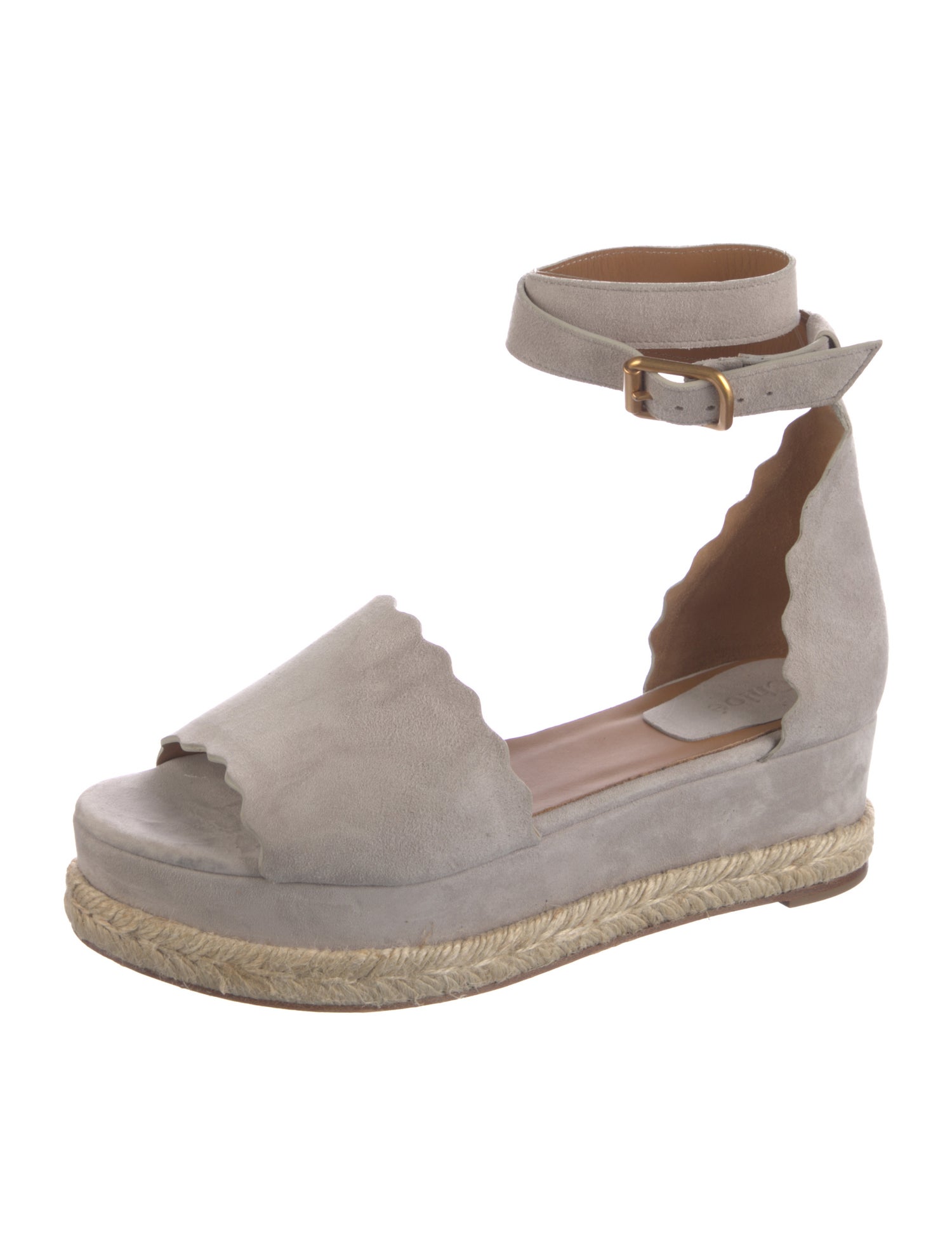 Chloé Suede Espadrilles