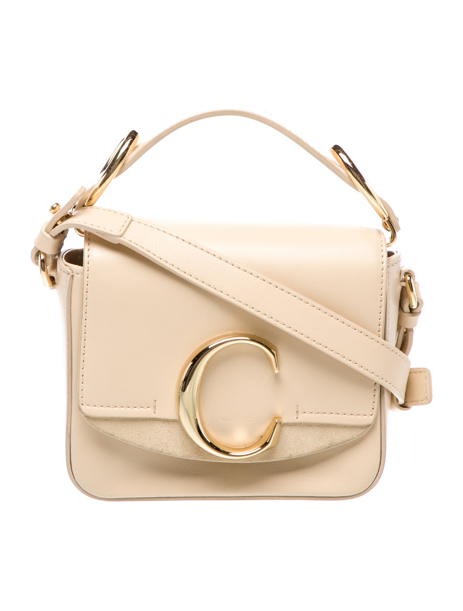 Chloé Leather C Shoulder Bag Mini