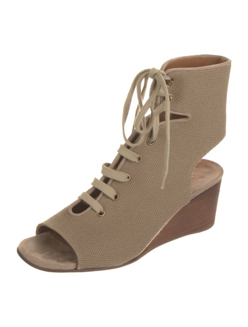 Chloé Canvas Gladiator Sandals