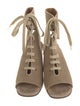 Chloé Canvas Gladiator Sandals