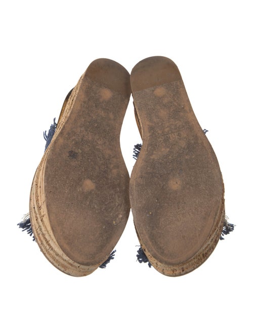 Chloé Raw-Edge Trim Slides