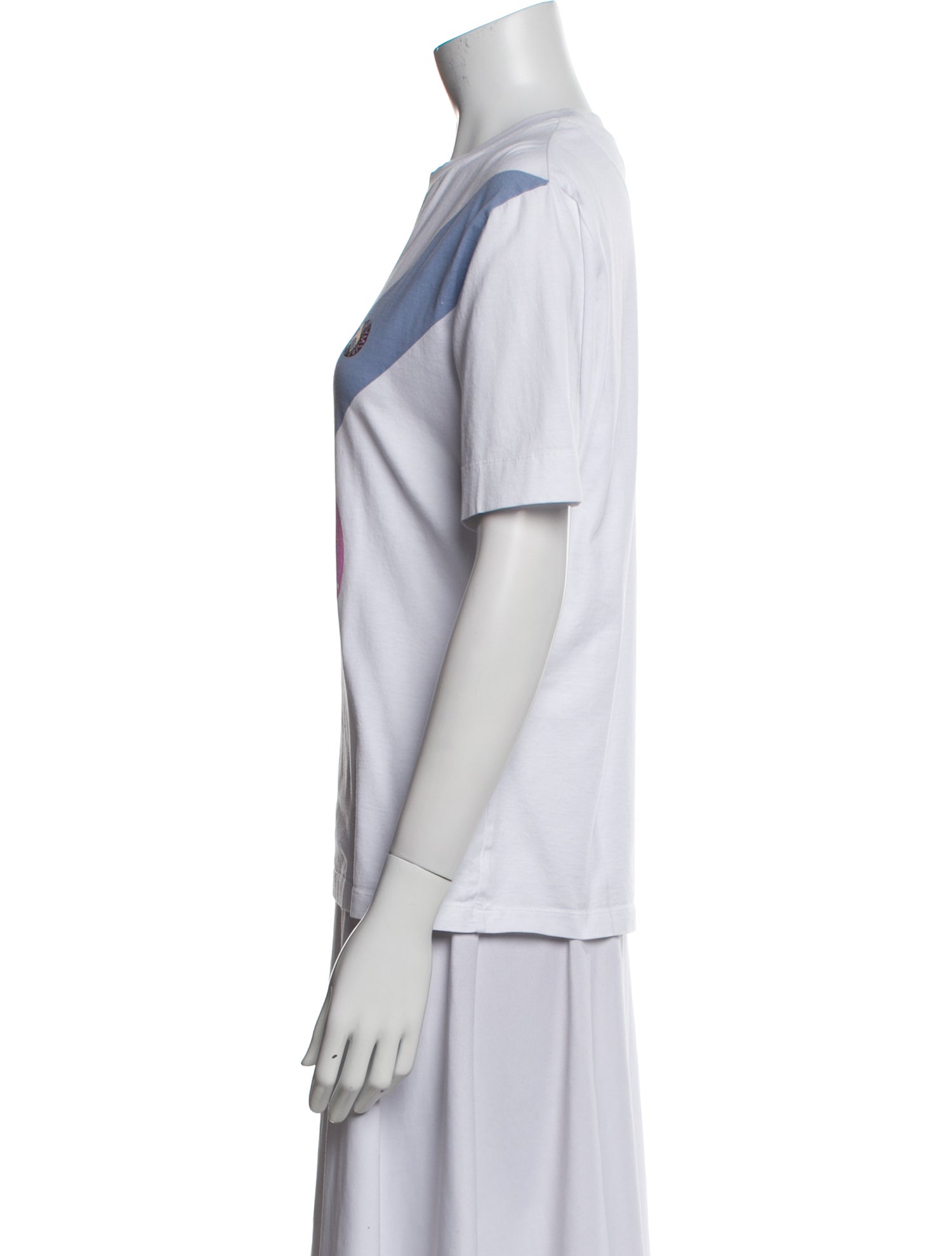 Chloé Graphic Print Crew Neck T-Shirt