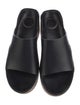 Chloé Leather Scalloped Accent Slides