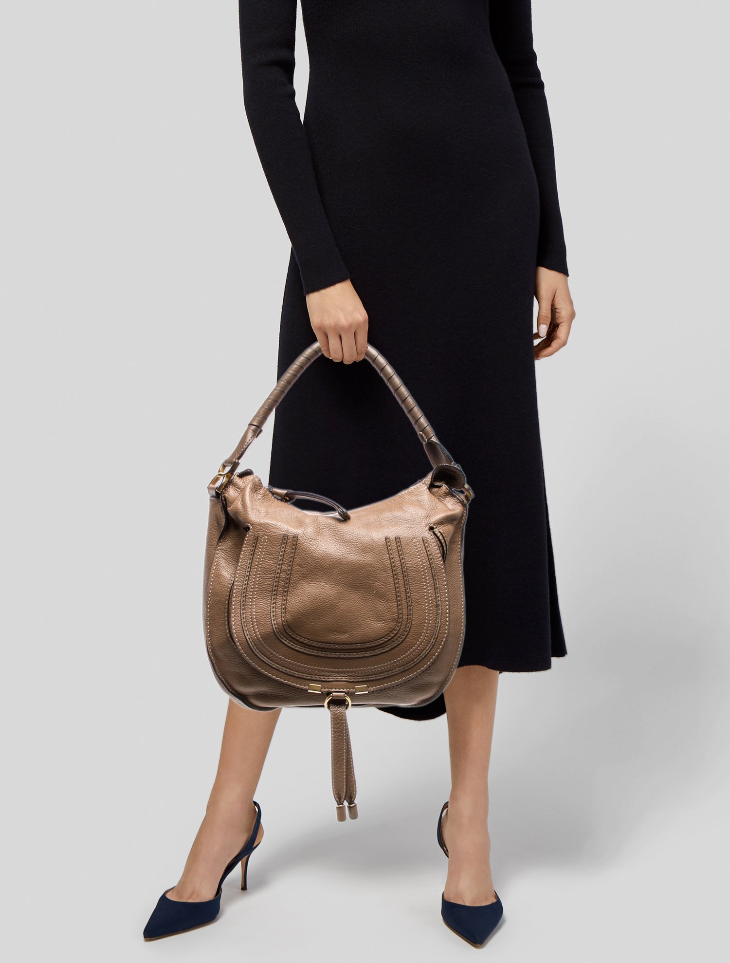 Chloé Leather Top Handle Bag