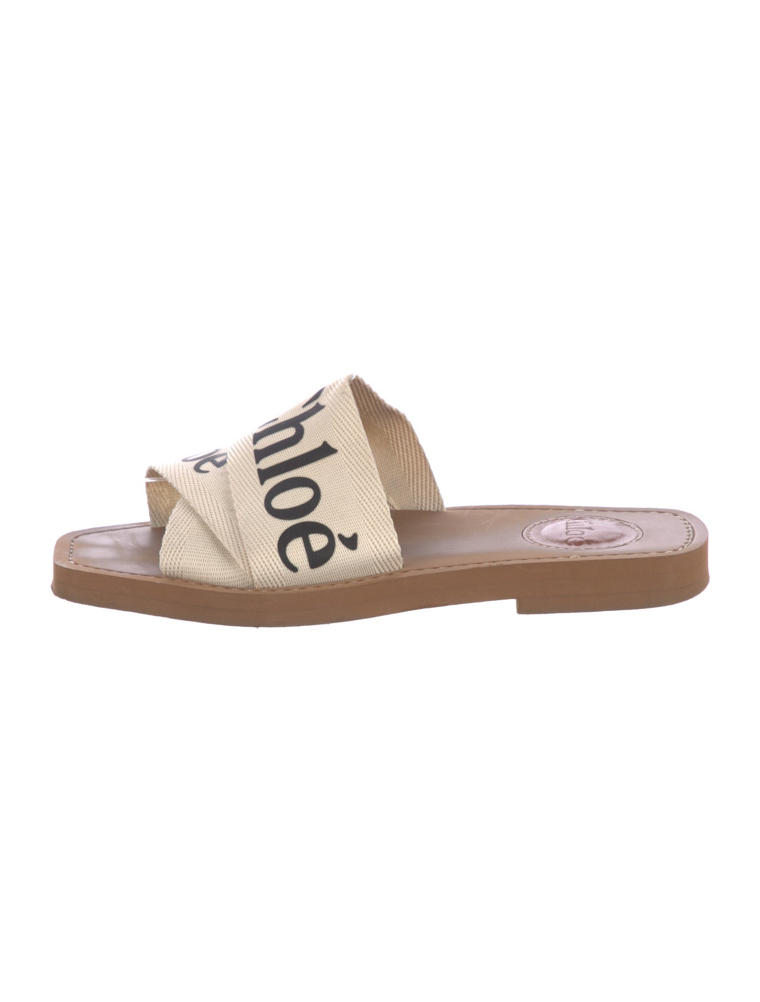 Chloé Canvas Printed Slides