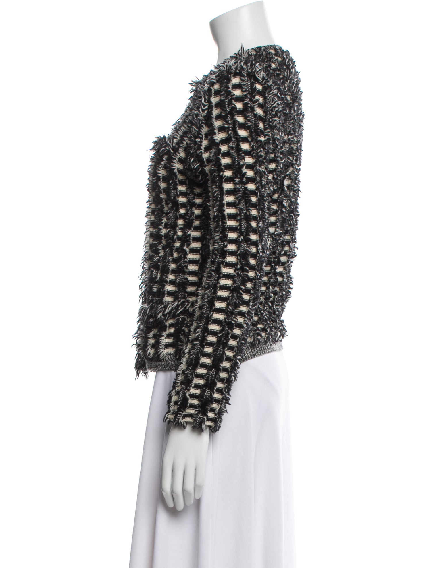 Chloé Virgin Wool Printed Sweater