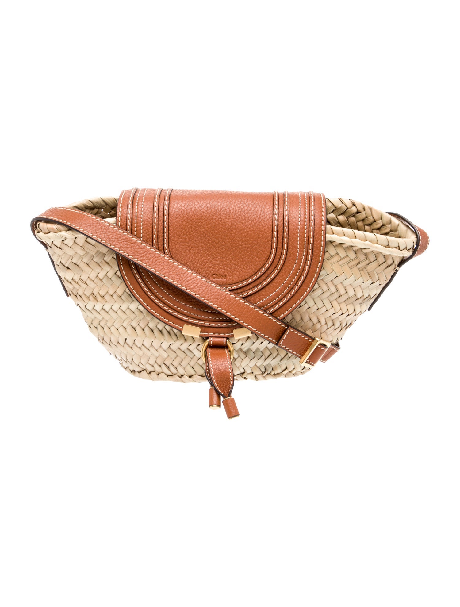 Chloé Raffia Crossbody Bag