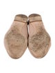 Chloé Leather Scalloped Accent Ballet Flats
