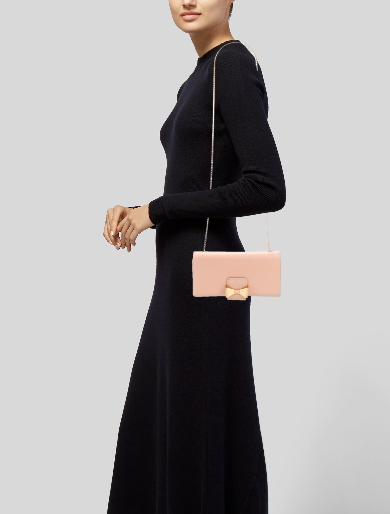 Chloé Leather Clutch