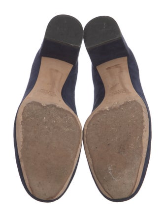 Chloé Suede Scalloped Accent Pumps