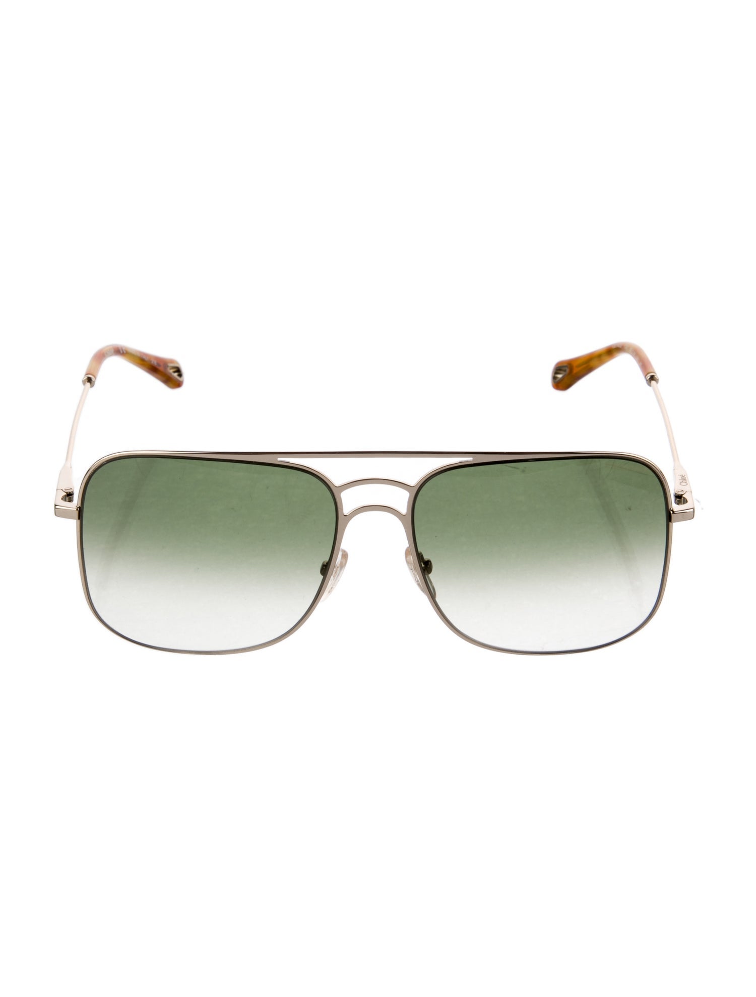 Chloé Aviator Gradient Sunglasses