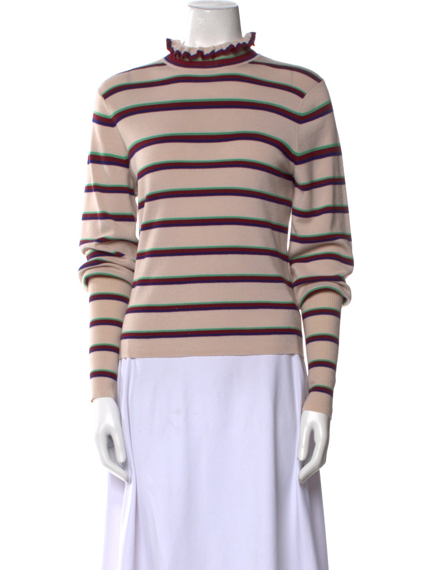 Chloé Wool Striped Sweater