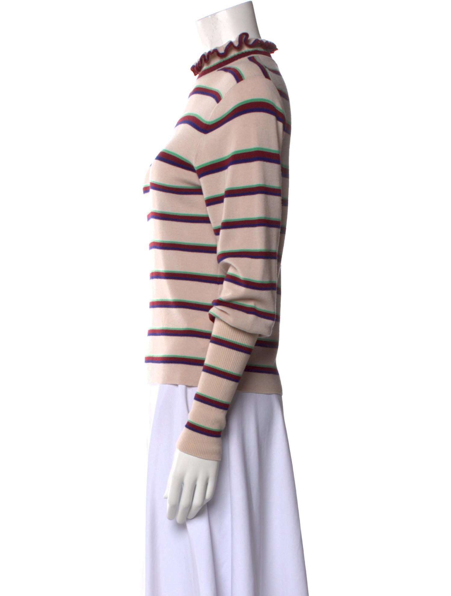 Chloé Wool Striped Sweater