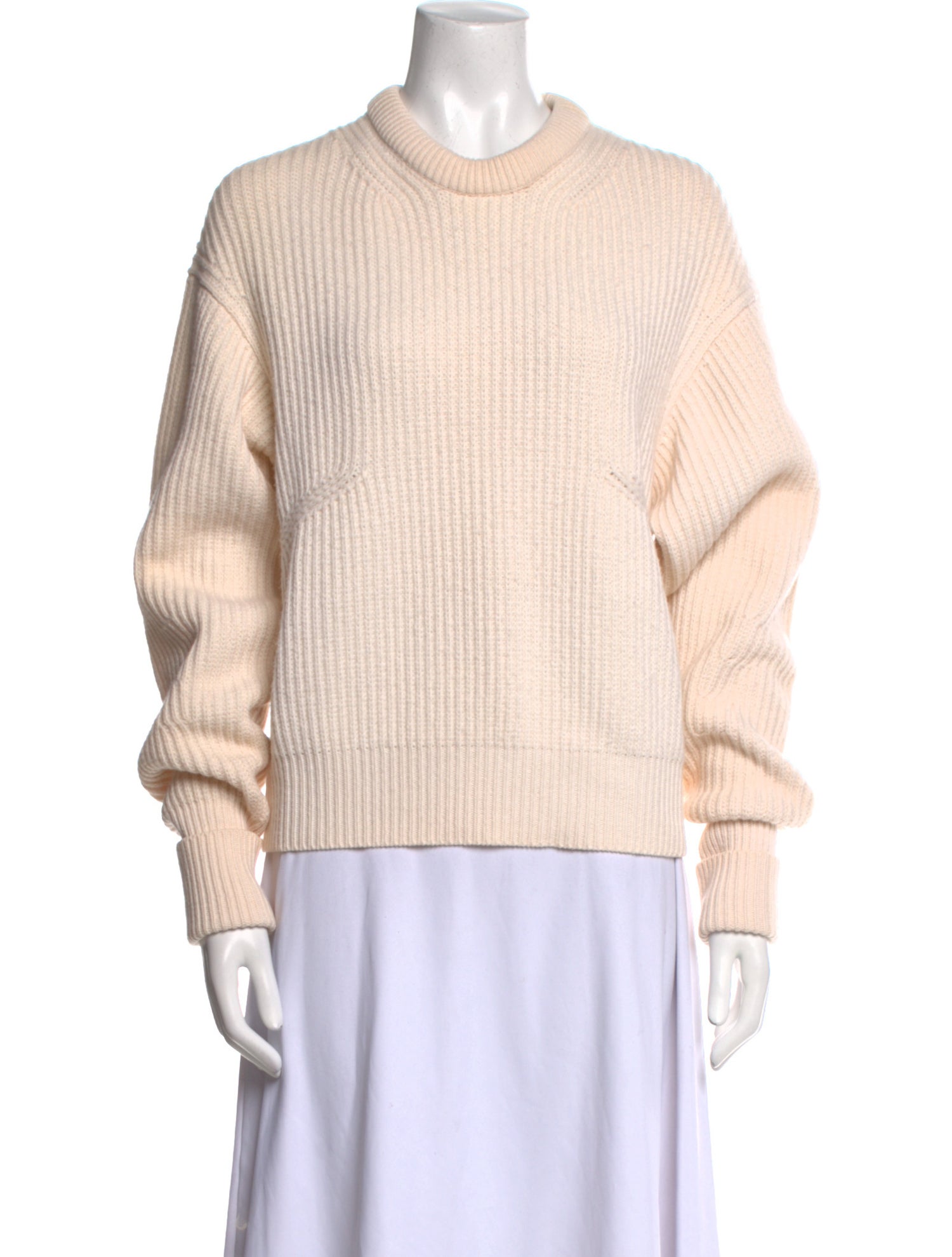 Chloé Merino Wool Crew Neck Sweater