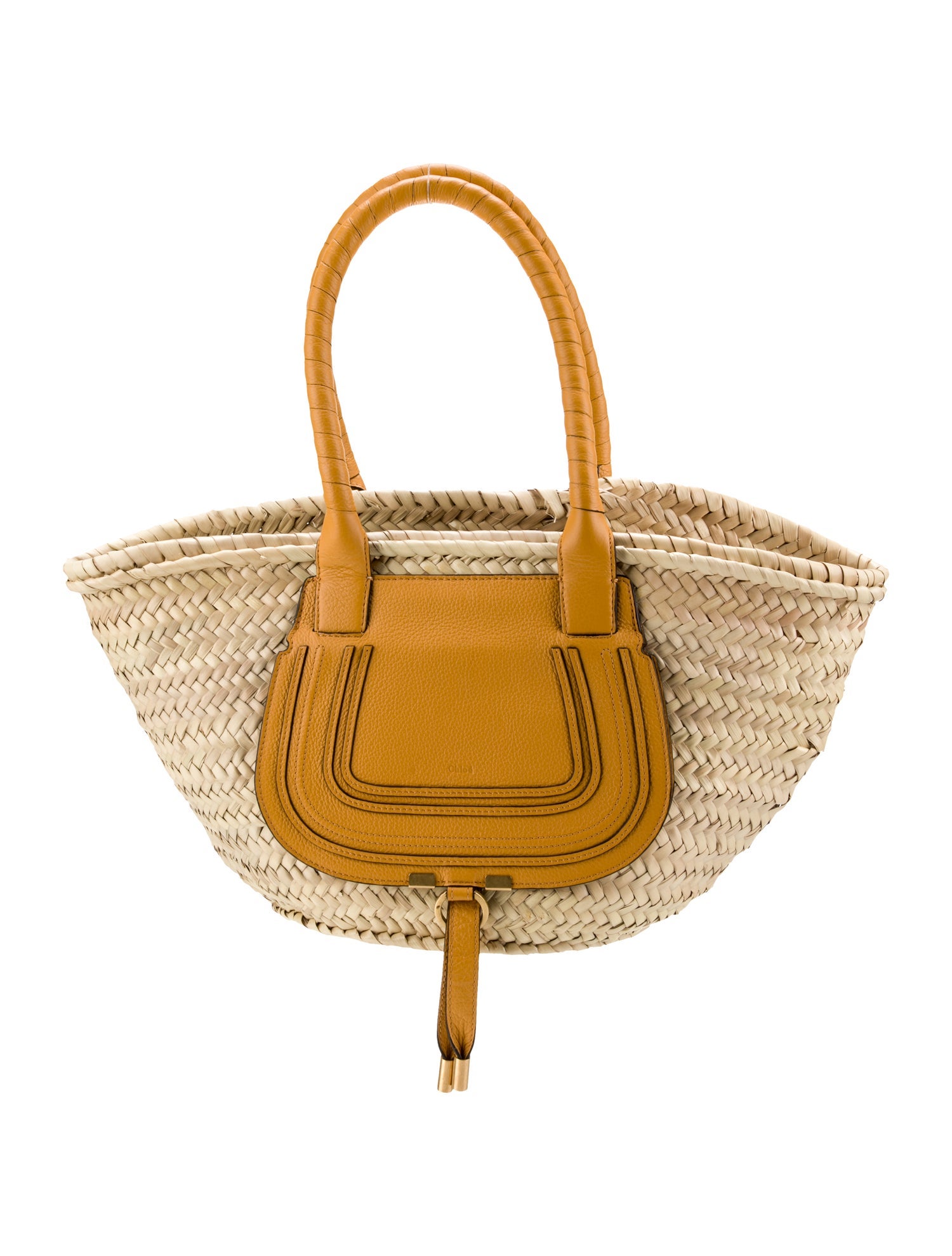 Chloé Straw Shoulder Bag