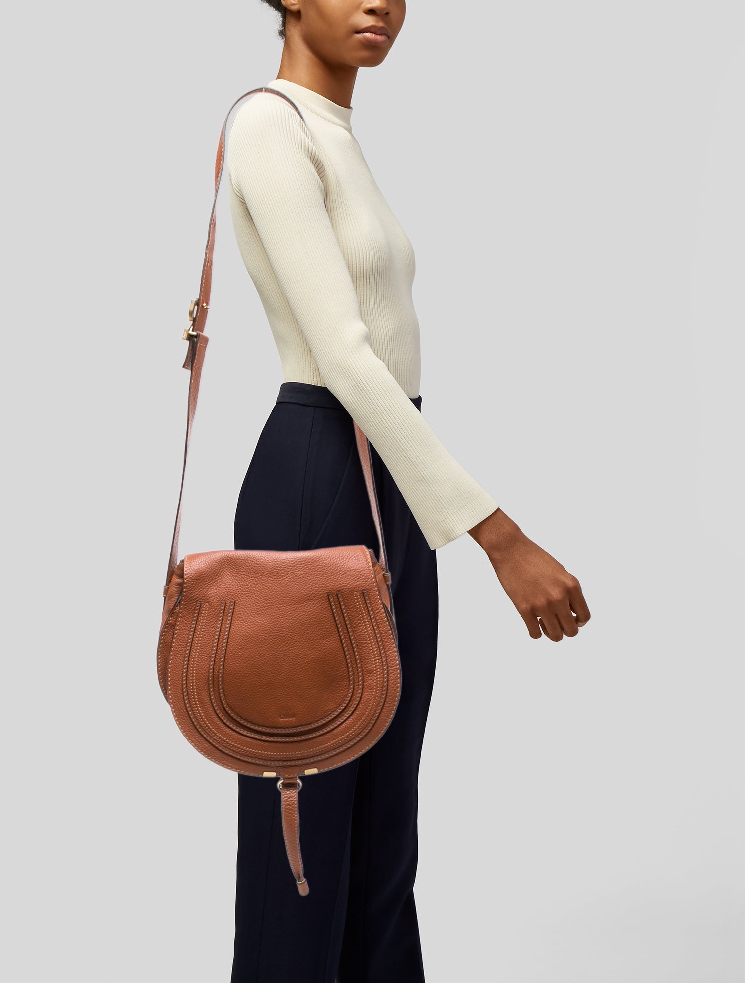 Chloé Leather Marcie