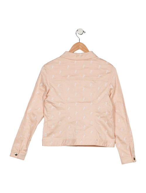 Chloé Printed Denim Jacket
