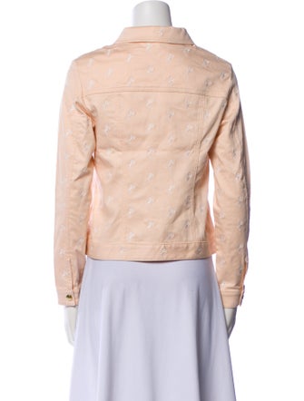 Chloé Printed Denim Jacket