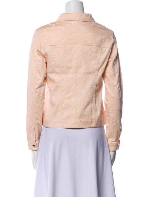 Chloé Printed Denim Jacket