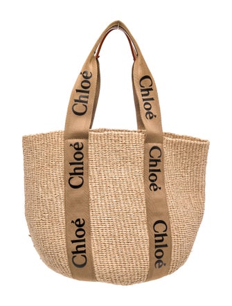 Chloe x Mifuko Raffia Tote