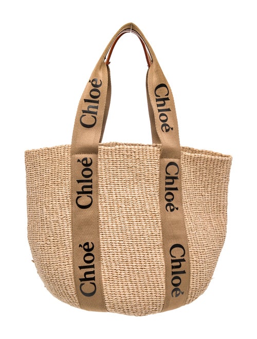 Chloe x Mifuko Raffia Tote