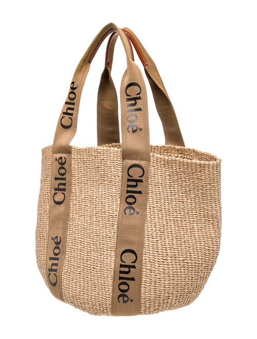 Chloe x Mifuko Raffia Tote
