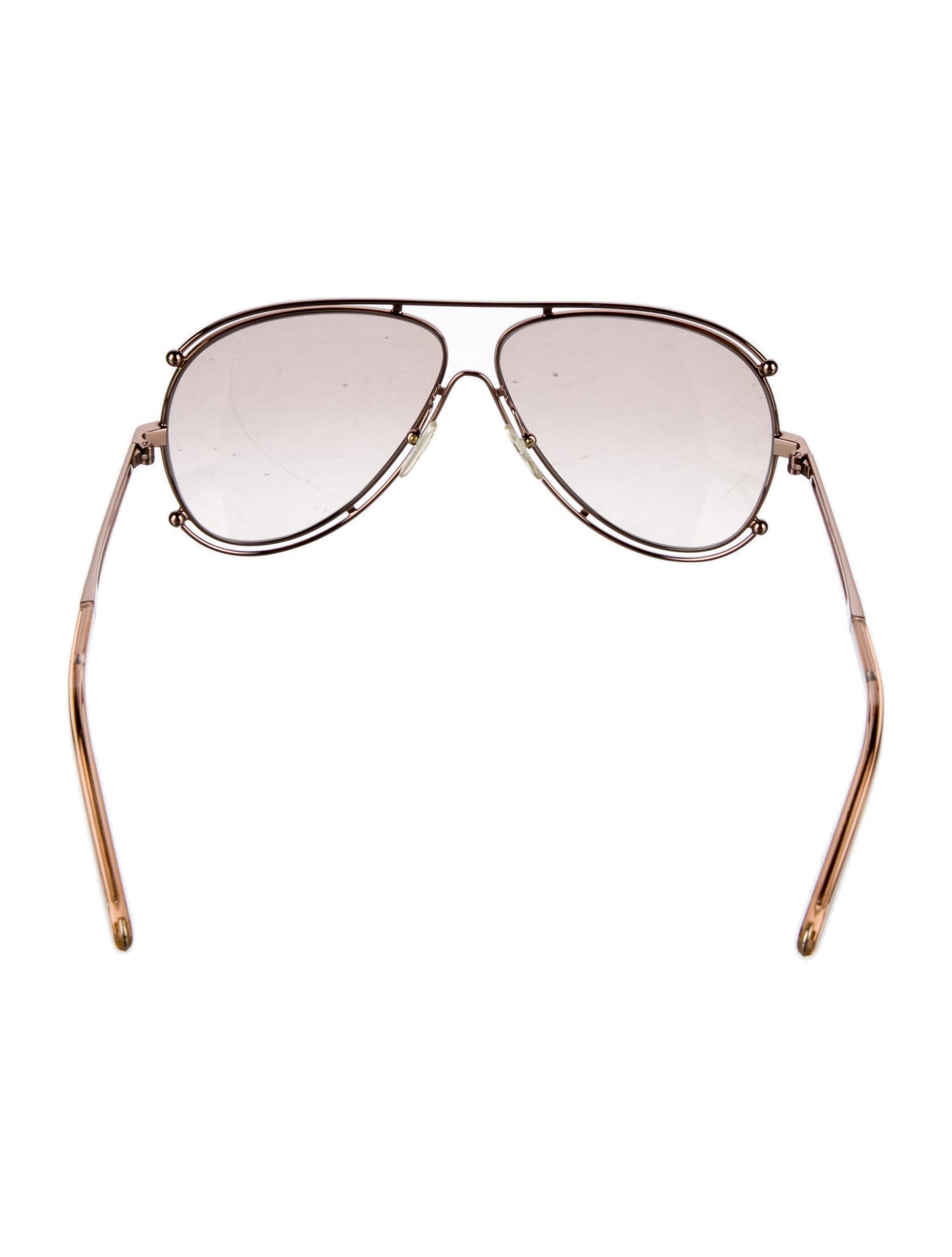 Chloé Aviator Gradient Sunglasses