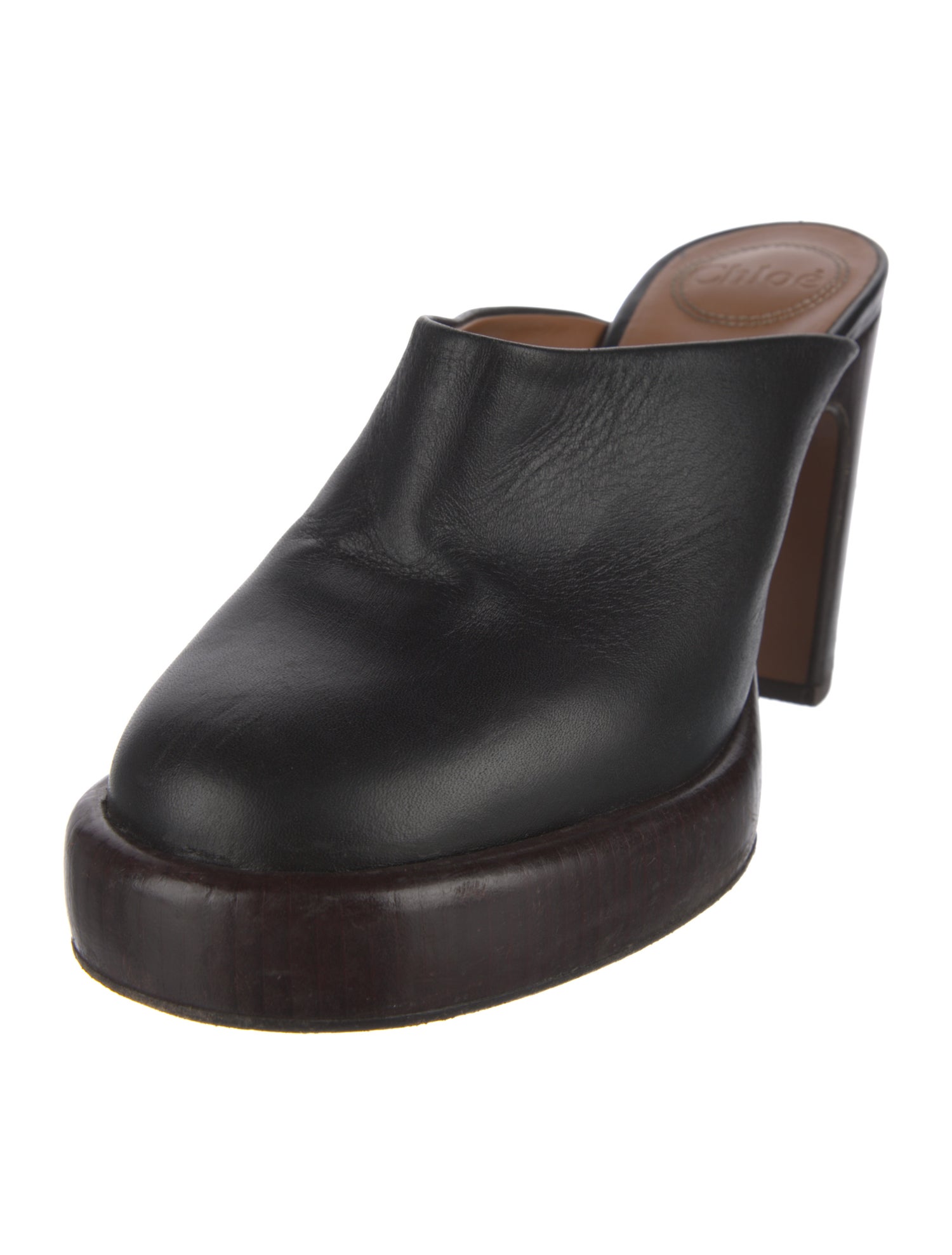 Chloé Leather Mules