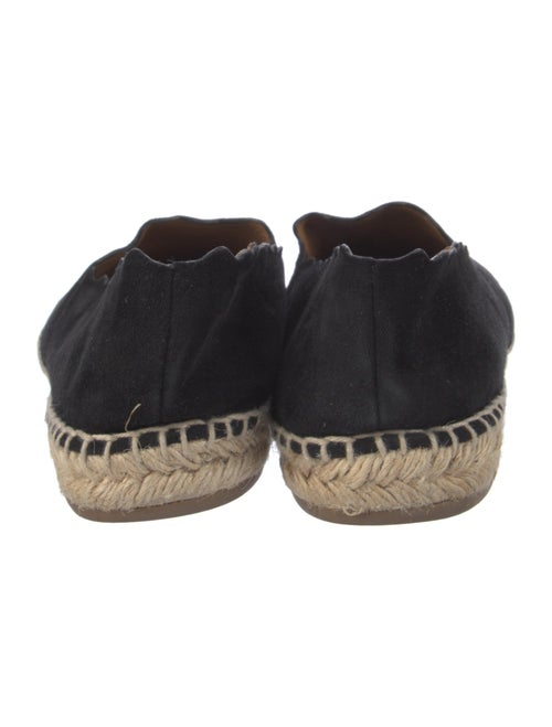 Chloé Suede Scalloped Accent Espadrilles